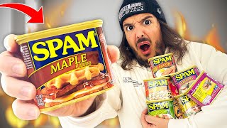 we tried EVERY spam flavour in the world [upl. by Noleta]