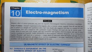 ELECTROMAGNETISM CLASS 10 ICSE CHAPTER 10 EXERCISE 10 A [upl. by Cy872]