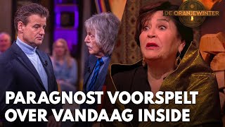 Paragnost Liesbeth doet onheilspellende voorspelling over Vandaag Insidetrio  VANDAAG INSIDE [upl. by Ecirbaf]