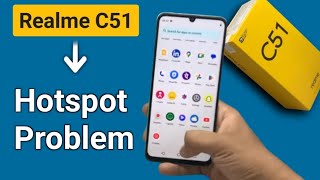 How to solve hotspot problem in Realme c51 Realme C51 solve Hotspot not working reset Hotspot [upl. by Matilde803]