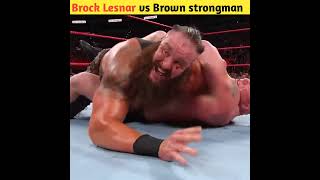 Brock Lesnar vs Braun Strowman Universal Championship Match shorts wwe [upl. by Neerual573]