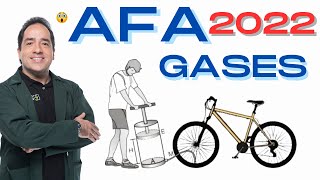 AFA 2022  Para encher o pneu de sua bicicleta um ciclista conforme figura a seguir dispõe [upl. by Matteo]