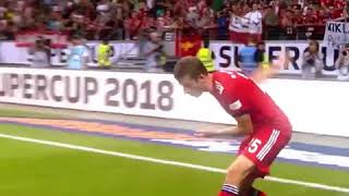 SUPER CUP PARTY BAYERN MÜNCHEN THOMAS MÜLLER LEON GORETZKA ETC [upl. by Aicena]