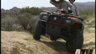 ATV Television  2003 Can Am Traxster Max 500 Test [upl. by Sykleb]