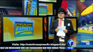 Dice Adriana Riveramelo que lo sintió largo el segmento del Reporteronte Matutino Express FOROtv [upl. by Kauffman]