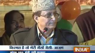 Azam Khan says his buffaloes more famous than Queen Victoria [upl. by Natrav]