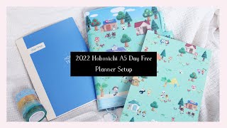 2022 Hobonichi A5 Day Free Planner Setup and Flipthrough  Bullet Journal  Ana Jolene Printables [upl. by Carolee510]