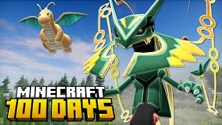 More Than 100 Days in Minecraft Pixelmon  Pokemon Mod [upl. by Klute]