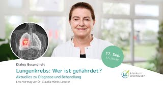 Lungenkrebs Wer ist gefährdet Aktuelles zu Diagnose und Behandlung [upl. by Ijat]