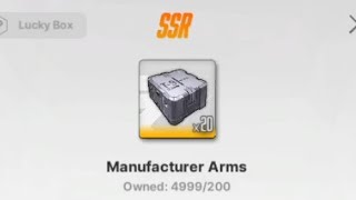 NIKKE This is how much 5000 Manufacturer Boxes gives [upl. by Llener952]