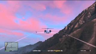 Gta Online Mission Auf die Piste fertig los DE HD Xbox 360 [upl. by Leinnad997]