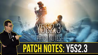 FRPatch Notes Y5S23  Steel Wave  Rainbow Six Siege [upl. by Lobell]