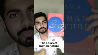 quotThe Laws of Human Naturequot book summary in hindi shorts ytshorts viral [upl. by Ayalat446]