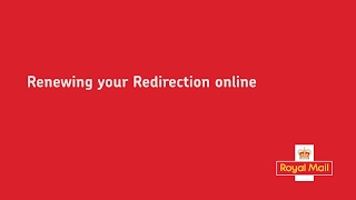 Renewing your Royal Mail Redirection online [upl. by Ursal332]