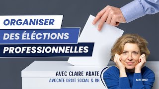 CSE  organiser des élections professionnelles [upl. by Demp387]