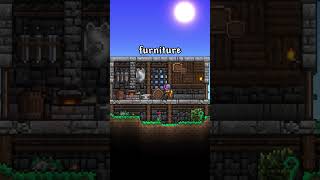 Turn Your Wooden Box into a Blacksmiths Workshop  Quick Building Tips in Terraria terraria [upl. by Ecirtnuahs906]