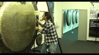 BrianTichy at the Paiste Factory in Nottwil [upl. by Ted]