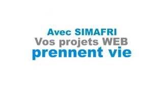 Création de site Internet et Hébergement web  Simafri [upl. by Yesiad]