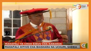 Gideon Mois speech during the 19th graduation ceremony of Kabarak University [upl. by Ohs]