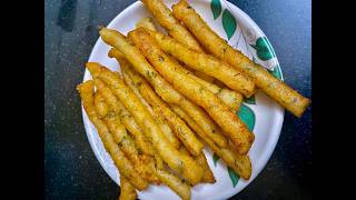 Potato Recipes Snacks  prepare this potato dish potato stick potato snacks evening snacks ASMR [upl. by Nnylarej]