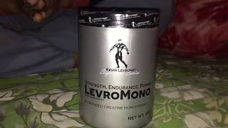 Kevin Levrone Signature Series LevroMono Micronized Creatine Monohydrate 300Gms Unboxing in HINDI [upl. by Whetstone]