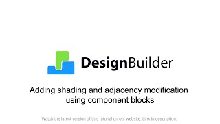 29 Adding shadding and adjacency modification using component blocks [upl. by Adnihc]