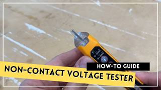 How To Use A NonContact Voltage Tester [upl. by Breban949]