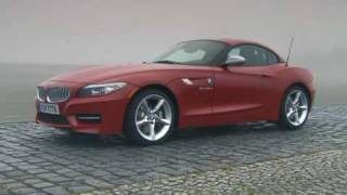 New BMW Z4 sDrive35is 2010 Exterior with closed hardtop [upl. by Ahseuqram]