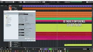 Cubase 32 BIT FLOAT VS 64 BIT FLOAT [upl. by Salohcin]