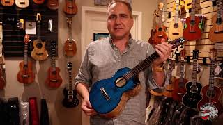 Flight Comet All Solid MapleMango Tenor Ukulele Demo by UKE Republic [upl. by Allin]