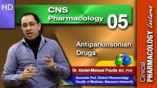 CNS Pharmacology Ar 05 Antiparkinsonian drugs [upl. by Hawken]