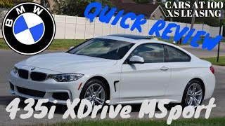 2015 BMW 435i XDRIVE AND MSPORT  NICE BIMMER COUPE [upl. by Morel70]