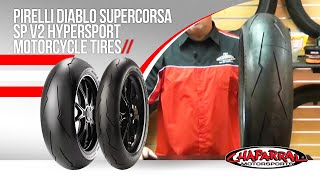 Pirelli Diablo Supercorsa SP V2 Hypersport Motorcycle [upl. by Ingunna]