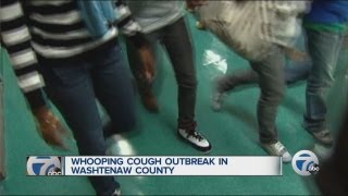 Whooping Cough outbreak in Washtenaw County [upl. by Anivad]