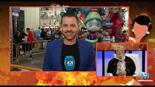 crema fallas 2023 la 8 tv mediterraneo nit de la crema [upl. by Burnaby]