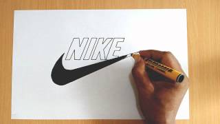 How to Draw the Nike Logo [upl. by Aundrea]