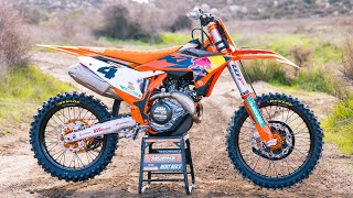 First Ride 2024 KTM 450SXF Factory Edition [upl. by Taggart]