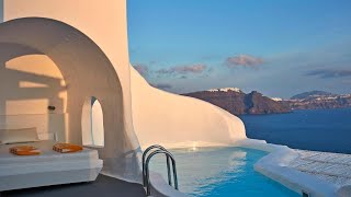 Katikies Santorini The Leading Hotels Of The World Oia Greece [upl. by Alset]