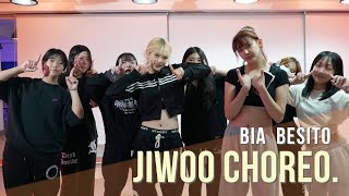 인천 댄스학원 리듬하츠 JIWOO Choreo  BIA  BESITO [upl. by Nalym834]