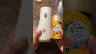 Change my glade automatic spray refill ASMR asmrsounds glade freshwater glades CleanTok [upl. by Pinette]