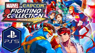 Marvel vs Capcom Fighting Collection PS5 Gameplay [upl. by Nnylram]