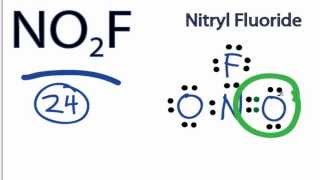 NO2F Lewis Structure How to Draw the Lewis Structure for NO2F [upl. by Schurman]