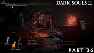 Dark Souls III Lets Play Part 36 The Ringed City Part 2 Demon Prince [upl. by Storfer]