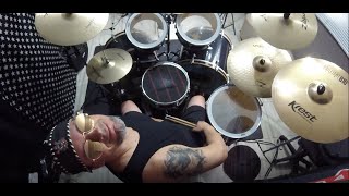 Biquíni Cavadão  Chove Chuva  por Bernei Drums DRUM COVER [upl. by Siari]