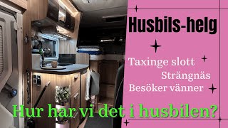 HUR HAR VI DET I HUSBILEN VI FÖRBEREDER HELGEN VI MYSER I HUSBILEN OCH VI BESÖKER VÄNNER [upl. by Sansone]