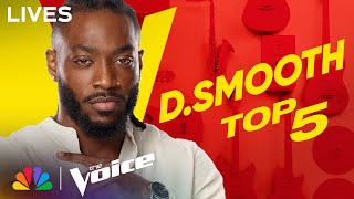 DSmooth performs Bobby Caldwells quotWhat You Wont Do for Lovequot  The Voice Live Finale  NBC [upl. by Hugues]