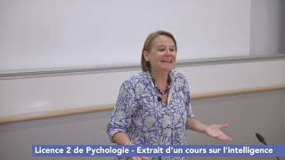 Extrait dun cours sur lintelligence Licence 2 de psychologie [upl. by Deeas]