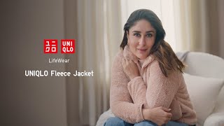 UNIQLO Fleece Jacket Collection featuring Kareena Kapoor Khan [upl. by Hovey681]