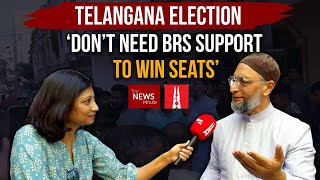 AIMIM chief Asaduddin Owaisi Interview  Telangana Elections  Pooja Prasanna [upl. by Spiegel]