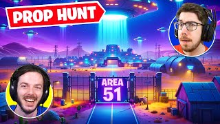 La nostra mappa di Fortnite Area 51 Prop Hunt Giochiamo con voi 354857955105 [upl. by Varhol]